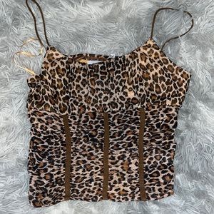 Cheetah Crop Top